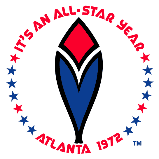 MLB All-Star Game 1972 Primary Logo iron on transfers for T-shirts
